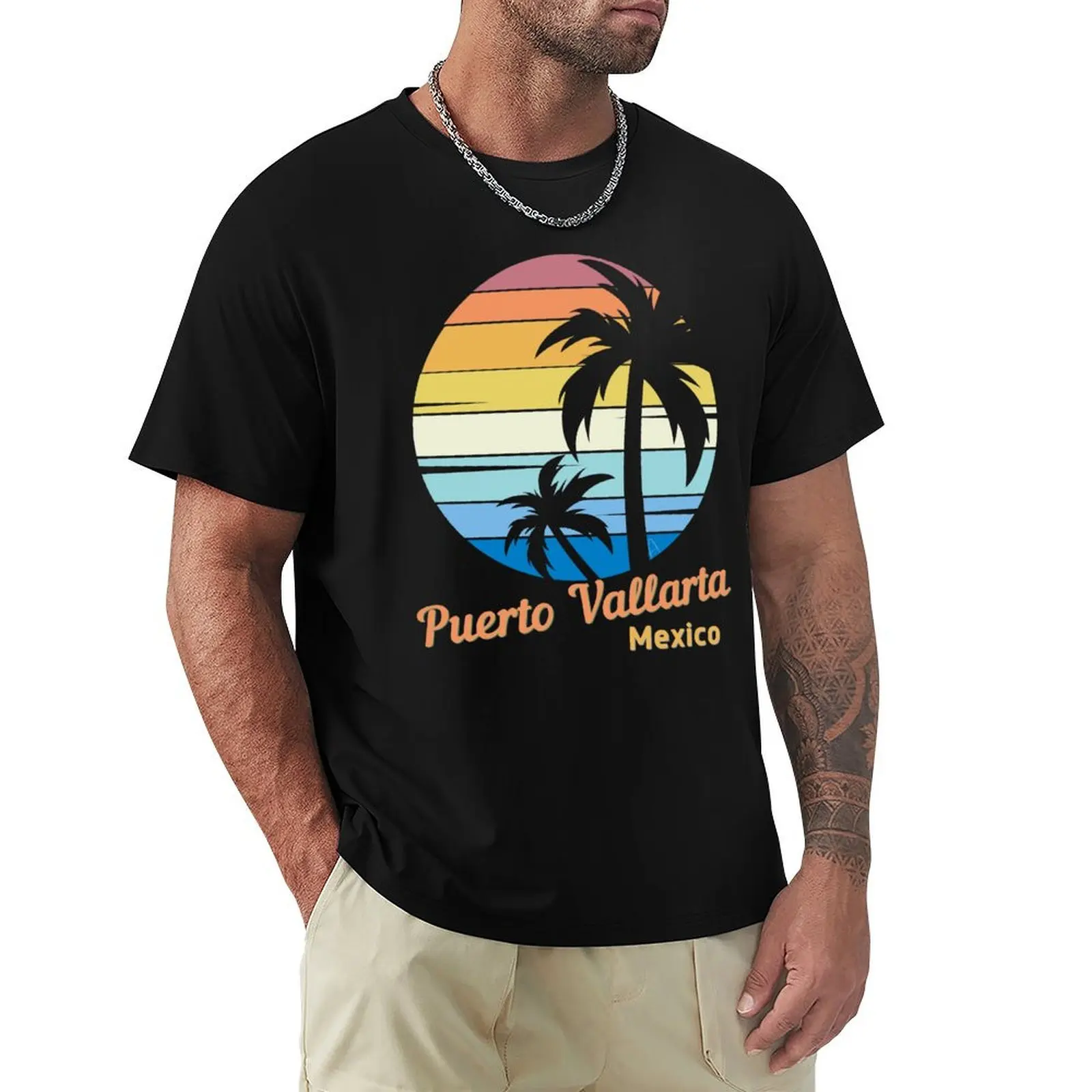 

Puerto Vallarta, Puerto Vallarta Sunset, Puerto Vallarta Mexico Sunrise, Beach Lifestyle, Ocean Waves,Tropical Vacation T-Shirt