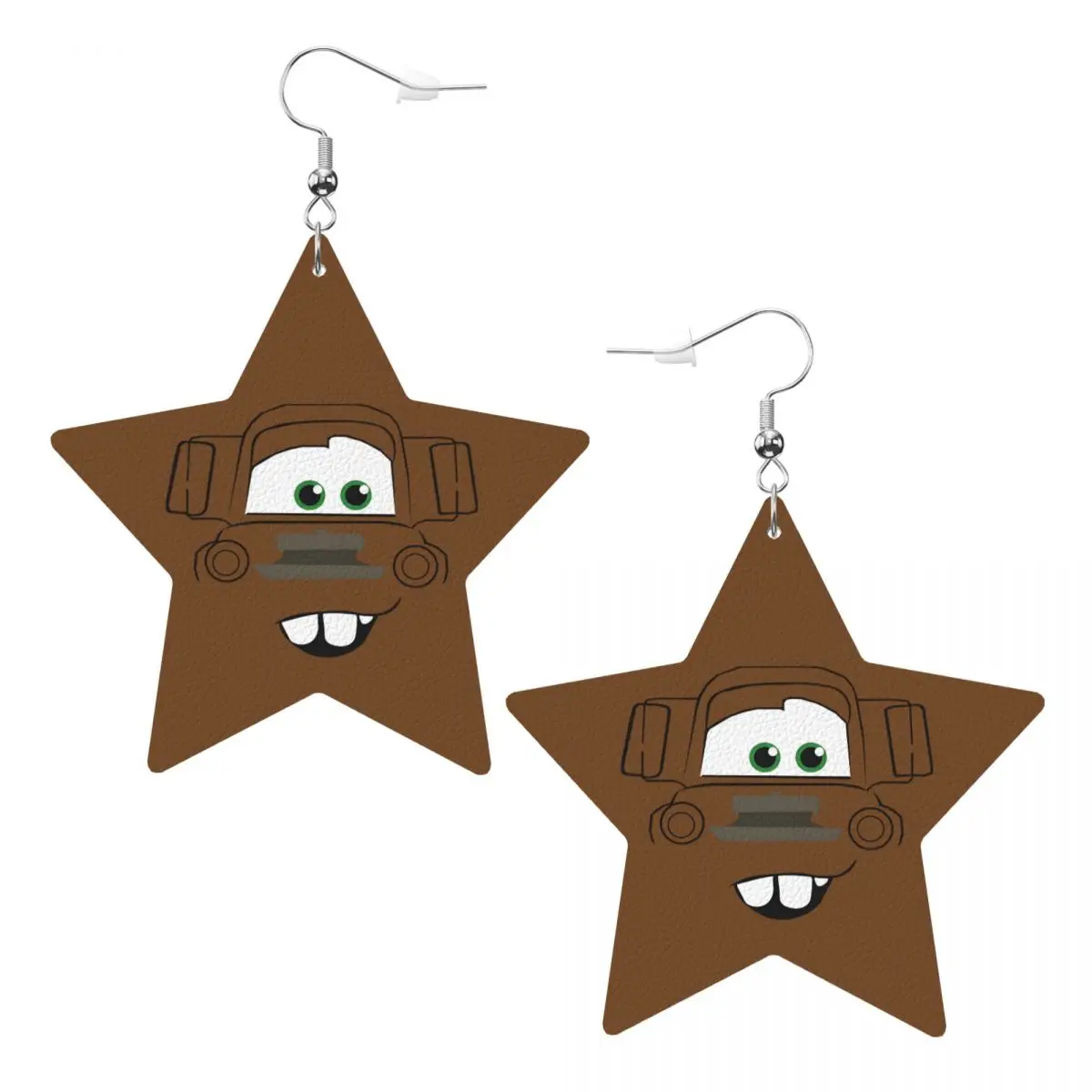 

Кожаные серьги-капли «Болтезер» (Лайтниг МакКвейн) для женщин, легкие, для вечеринок и праздников