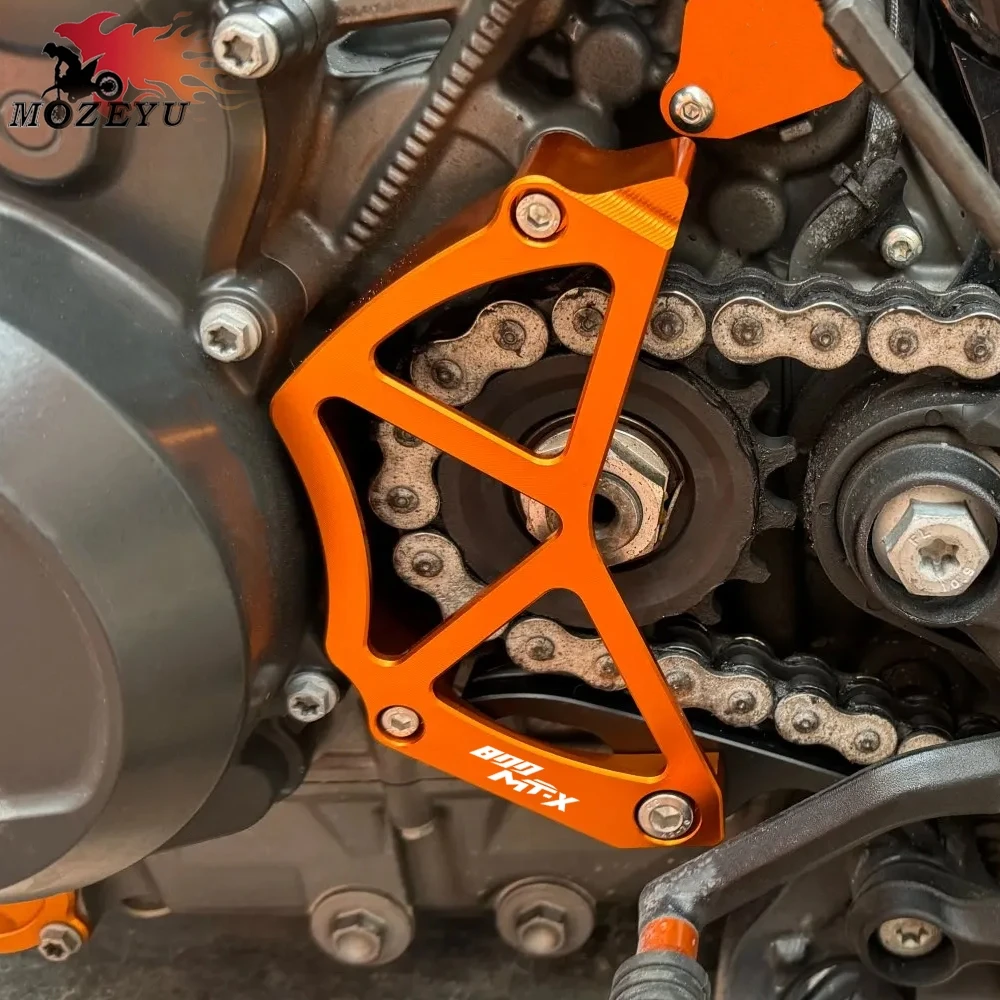 

FOR CFMOTO CF MOTO 800MTX 800 MTX 800 MT-X 800 2024 2025 Motorcycle Accessories Chain Cover Guard Front Sprocket Guard Protector