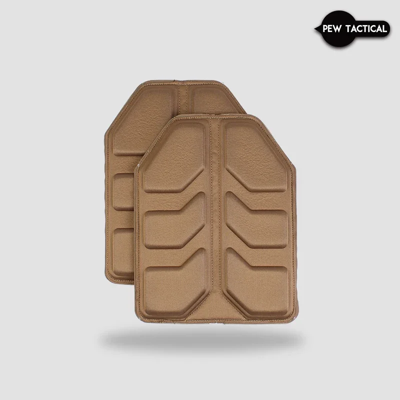 2PCS PEW TACTICAL 6094G3 V2 Tactical Vest Pad Removable Molded for Paintball Game Vest Tactical Plate Carrier Vest Cushion UA80