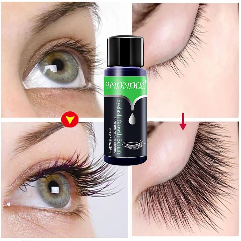 Eyelash Growth Eye Serum 7 Day Eyelash Enhancer Longer Fuller Thicker Lashes Eyelashes and Eyebrows Enhancer Eye Care