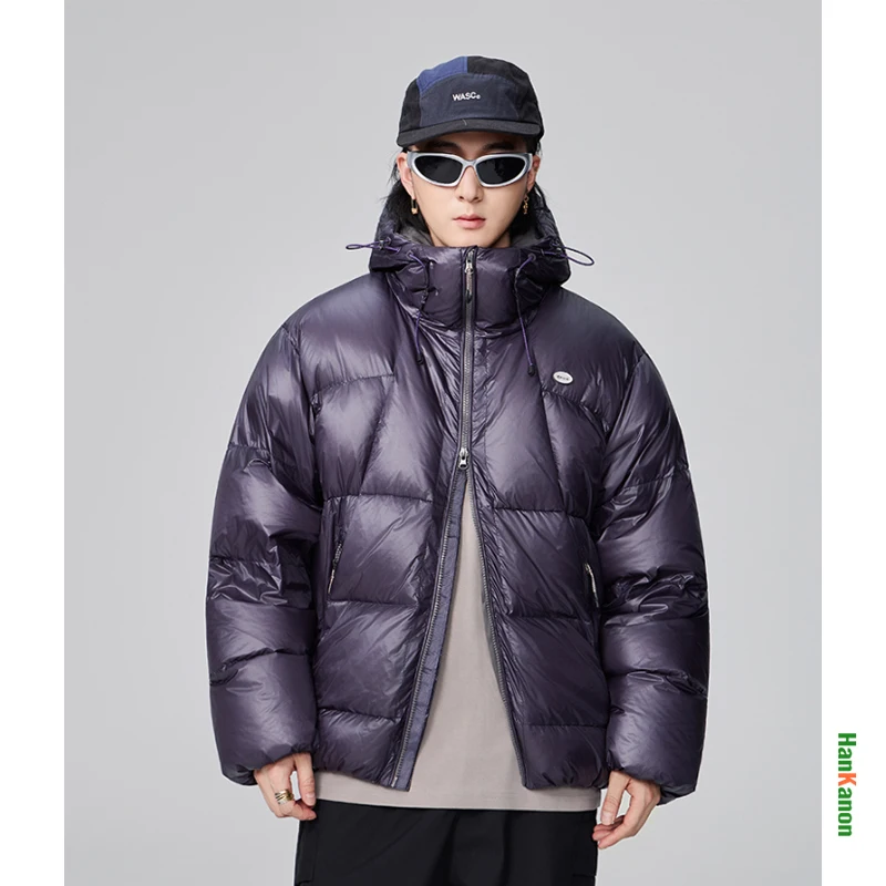 

2025 New Winter Hooded Down Jacket:High-quality Warm, Windproof and Waterproof Outdoor Camping Jacket.