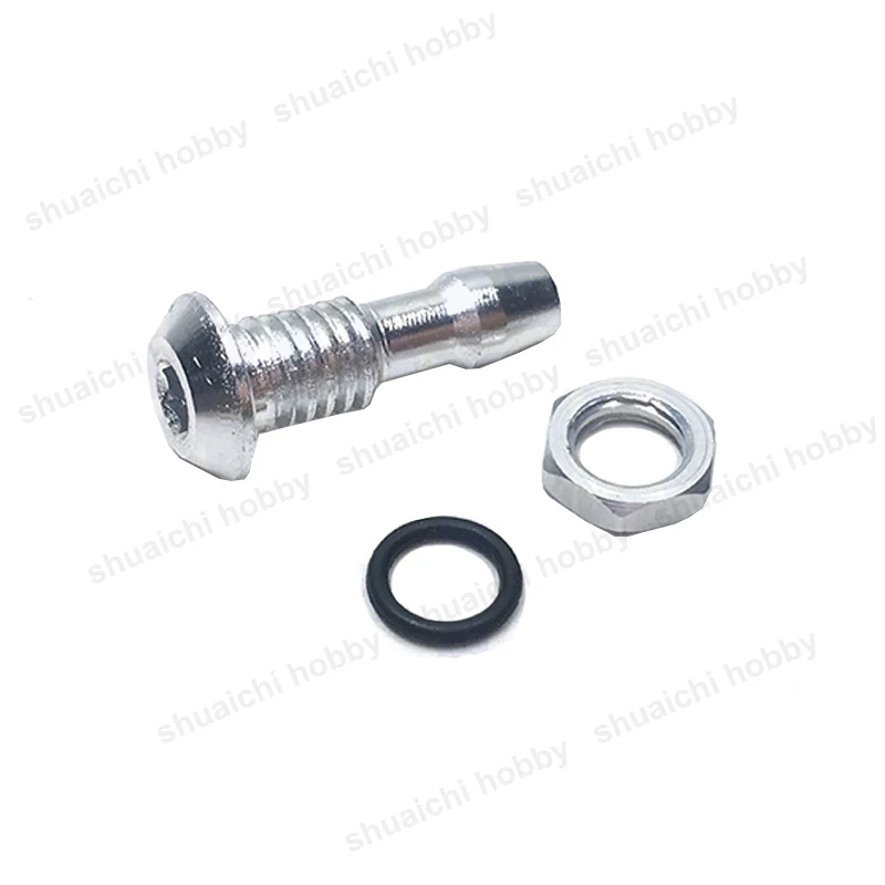 10PCS M6/M8 Aluminium Waterafvoer Nozzle watergekoelde Afvoermondstukken Vervangende Onderdelen voor RC Schip modellen DIY Modificatie
