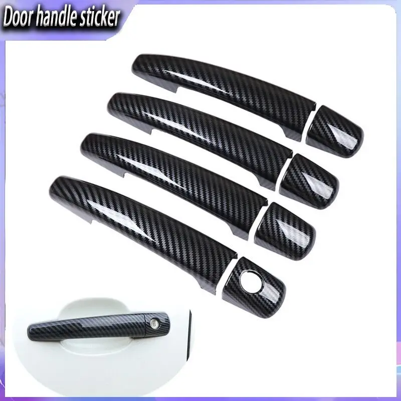 

Car Styling Accessories For Peugeot 208 2012 2013 2014 2015 2016 2017 2018 Chrome Carbon Fiber Door Handle Cover Trim