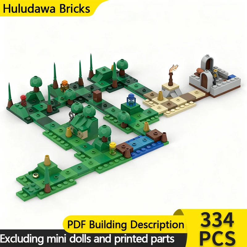 

Ring Movie Model MOC Building Bricks Business Travelers Road Modular Technology Children Holiday Gifts Assemble Toys Suit