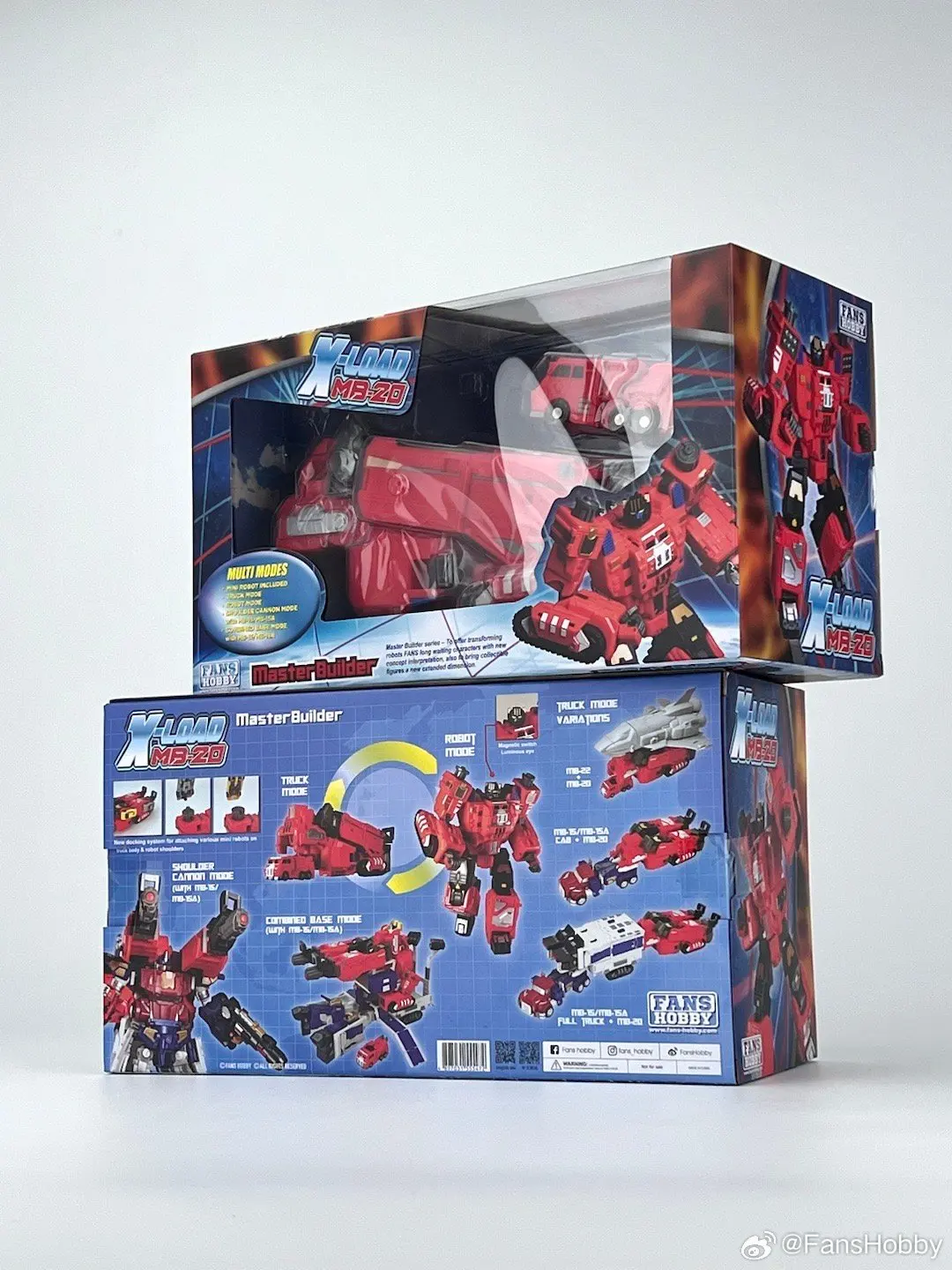 New Transformation Toy FansHobby MB-20 MB20 X-LOAD Figure In Stock