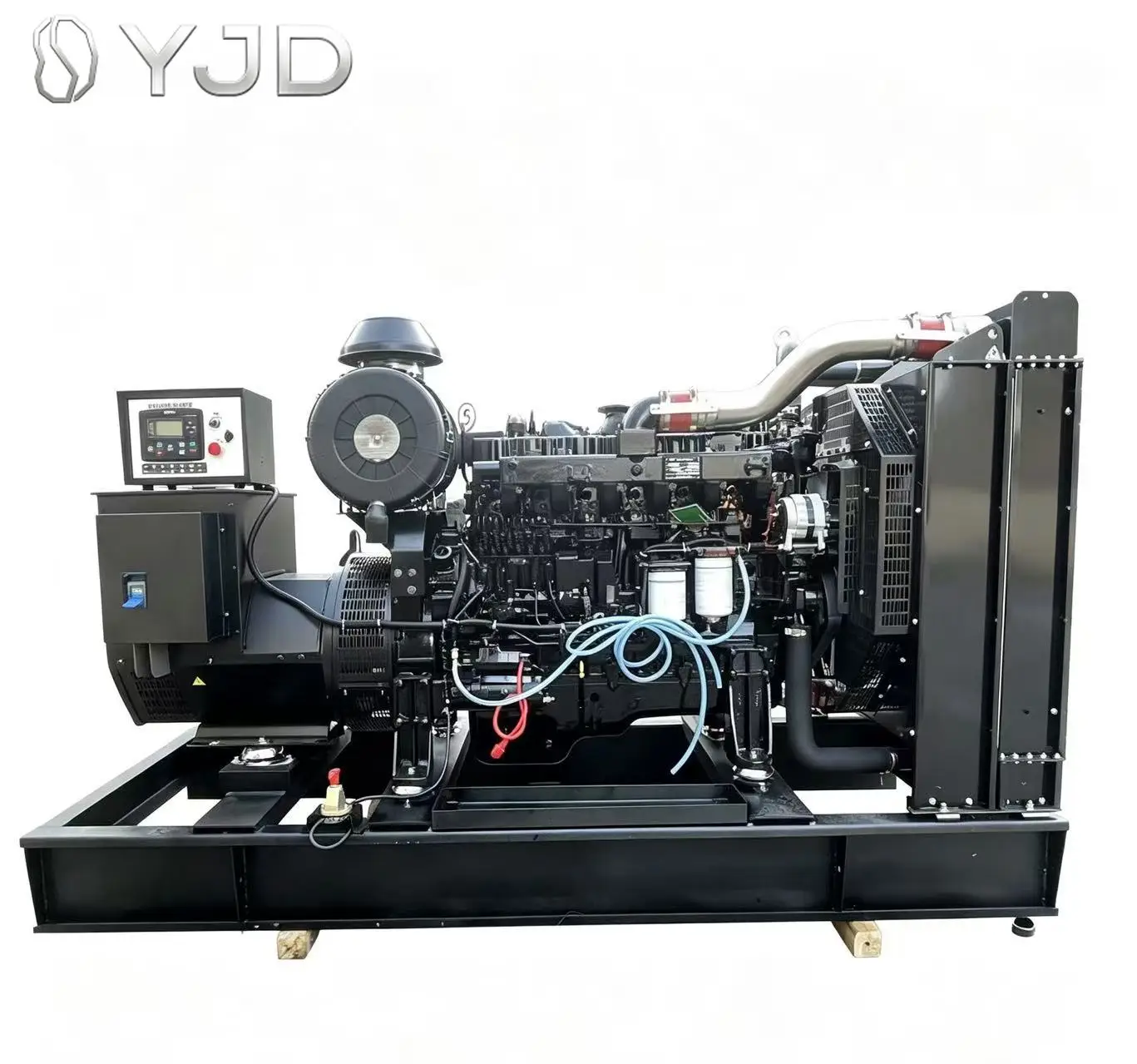 Yuch-ai YCMK10TAA285-G20 192KW 240KVA Genset Diesel Generator Open Frame Type Water Cooled 50/60HZ 1500/1800RMP Three Phase