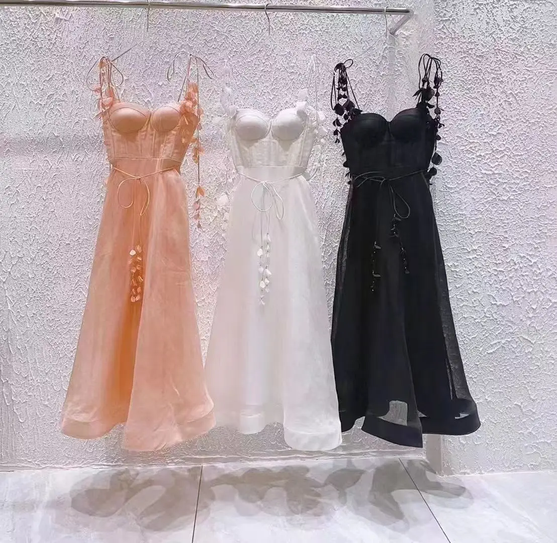 Vestido largo de verano para mujer, traje elegante de noche para fiesta, 2024