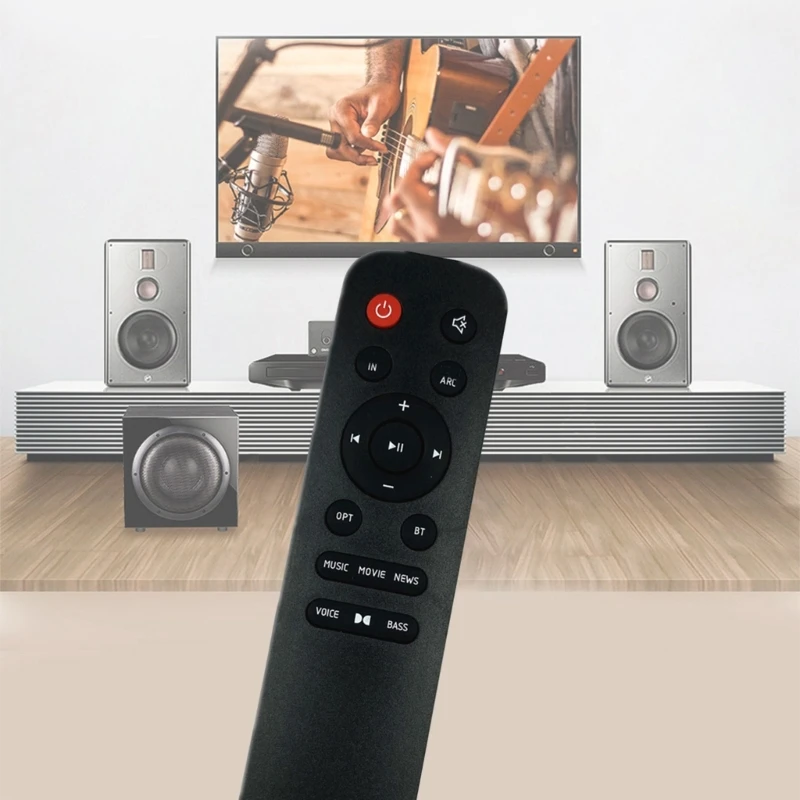 Replacement Remote Works For Cinema SB190 Sound Bar Seamlessly Operate For Home Theaters