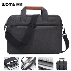 Bolsa de ordenador portátil de 14 y 15,6 pulgadas para hombre, maletín de hombro para ordenador de negocios, maletín de transporte para Macbook, Lenovo, HP, Dell, Asus y Acer