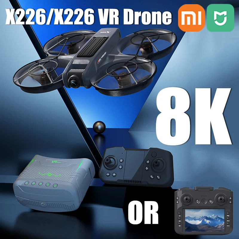 Xiaomi Mijia X226/X226VR Дрон 4K Профессиональная двойная камера Бесщеточный двигатель Оптический предотвращение потока Пульт дистанционного управления Квадрокоптер игрушки