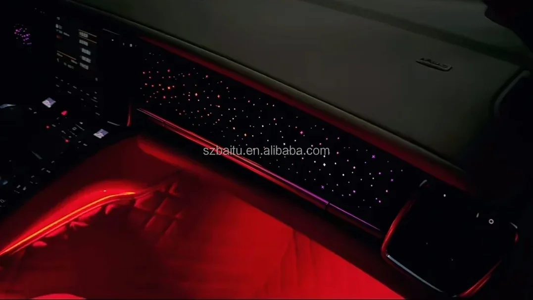 For benz dynamic Ambient Light Car Interior Atmosphere Light Inter Car Light Decorate Lamp Car Accessories