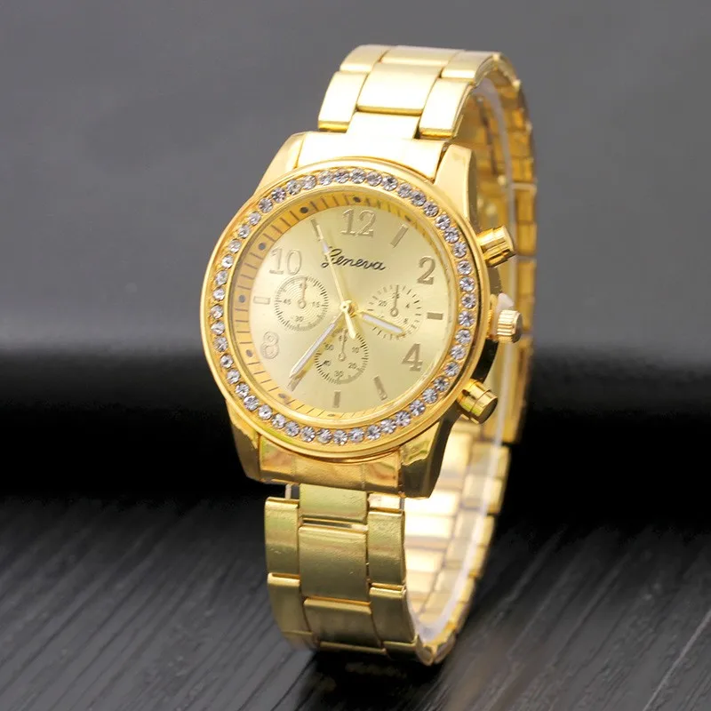 Fashion personality fashion table neutral digital surface steel band quartz watches