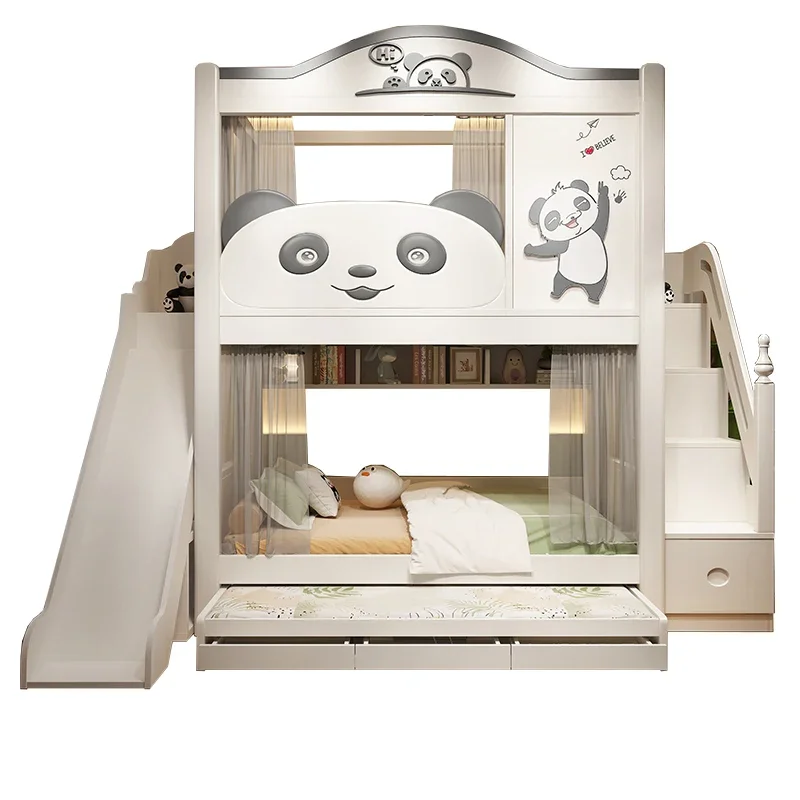 

Bunk beds, small apartment, panda tree house