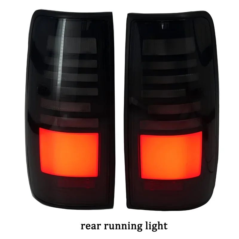 Toyota Land Cruiser 80 LC80 1989-1997 자동차 LED 테일 라이트 후면 러닝 라이트 + 브레이크 램프 + 역방향 + 다이나믹 턴 시그널