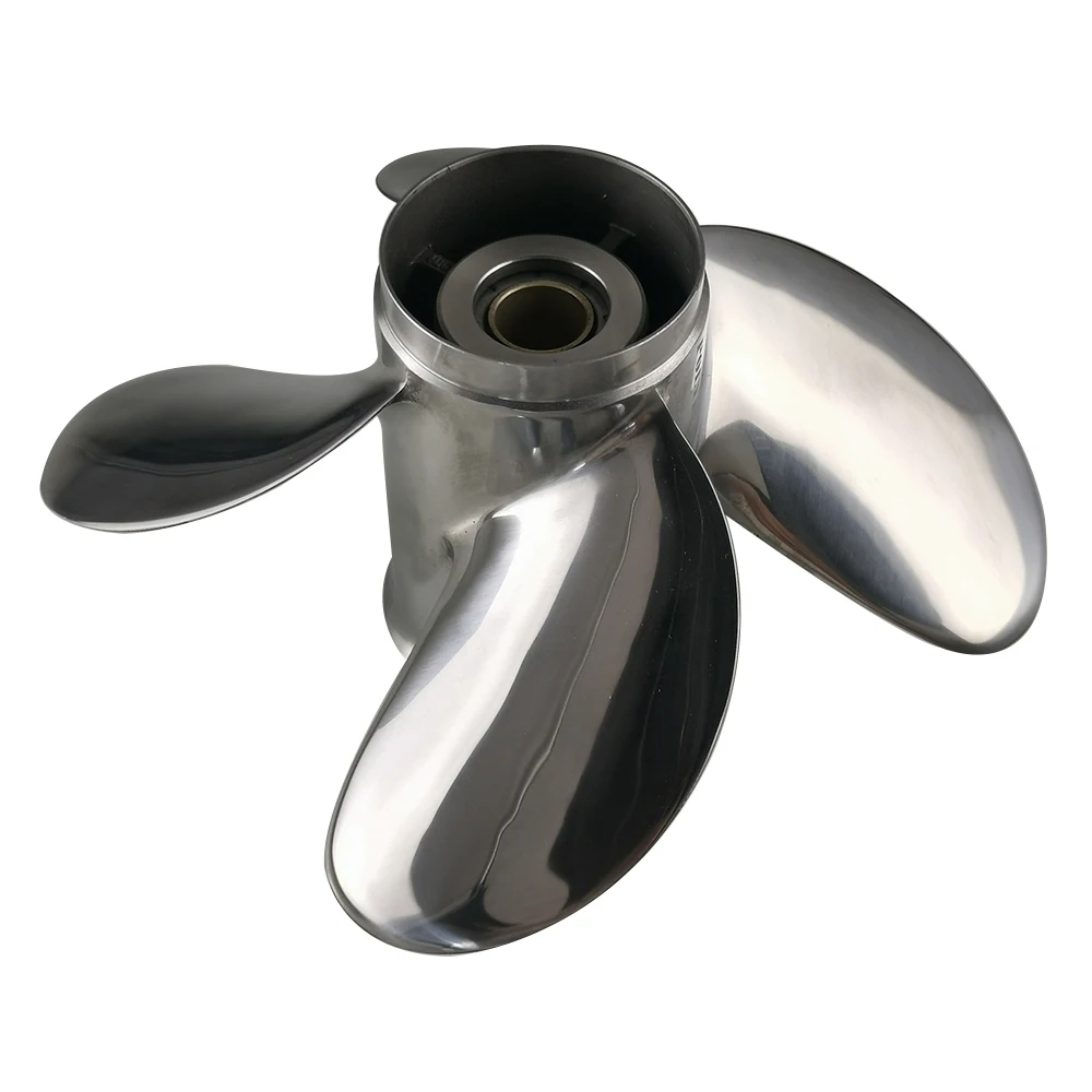 4-blade 11 5/8*"x11 " STAINLESS STEEL 35-60 HP Marine Propeller For H Outboard Engine