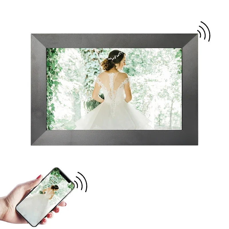 32 Inch Smart Digital Art Frame Artwork Canvas WiFi HD Display for Fine Paintings Picture Wall Photos Digital Art Frame