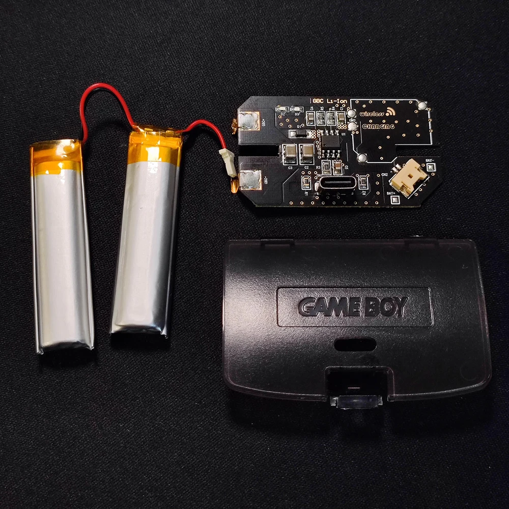 Imagem -03 - Bateria de Lítio Recarregável para Gbc Game Boy Color 1800mah