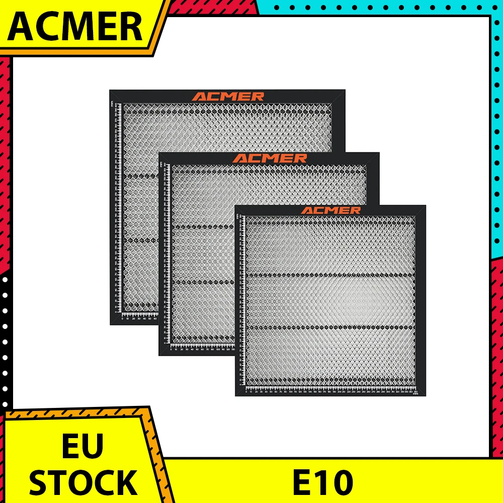 Acmer e10 lasers ch neiden waben arbeitstisch brett plattform für co2 laser gravur schneide maschine