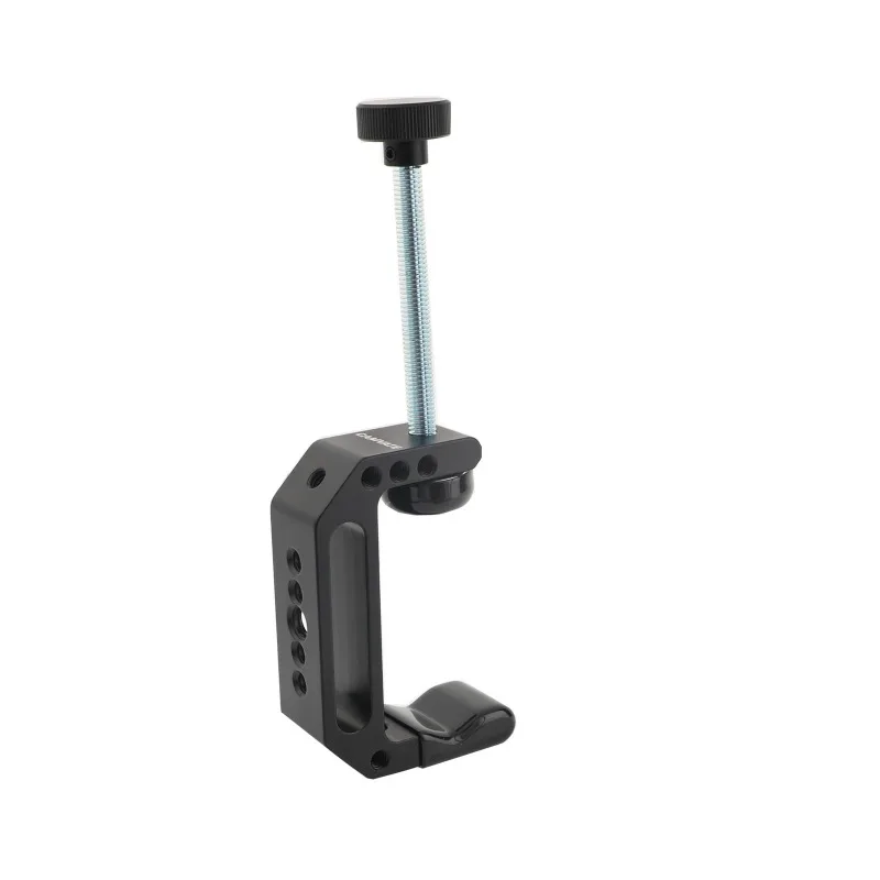 

Universal Extended C-Clamp, Porous Connection Aluminum Support Rack Plate Round Tube Bracket