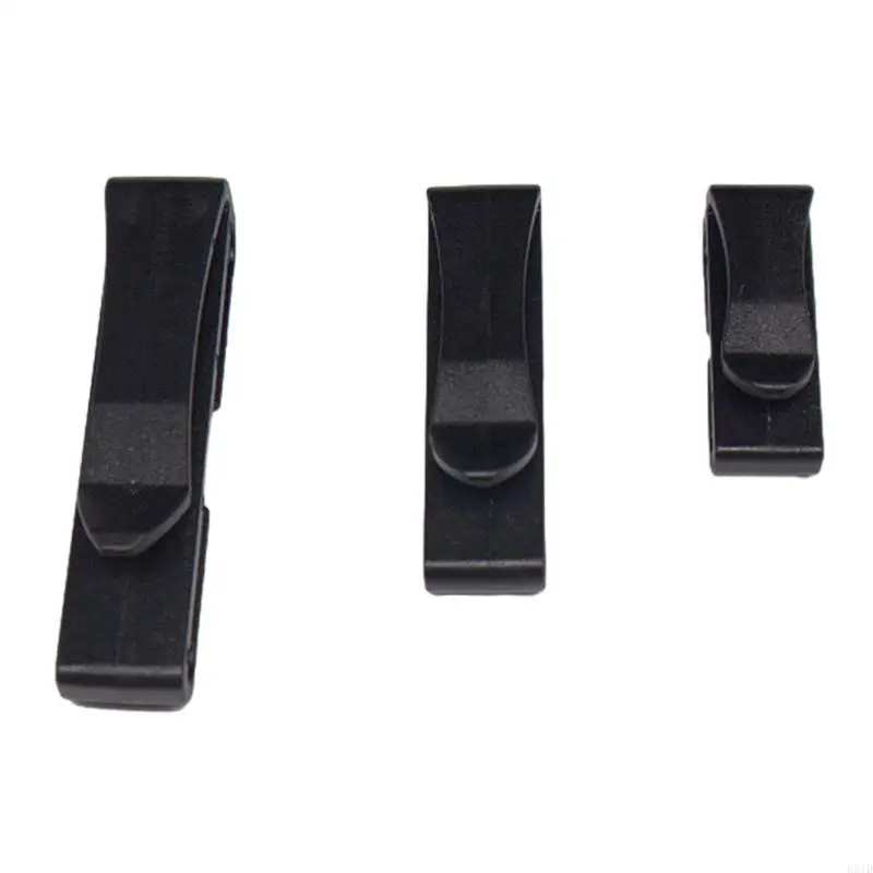 20Pcs Plastic Webbing Ending Clip Quick Slip Keeper Buckles Enduring Quick Slip Keeper Buckles Clip Easy to USe