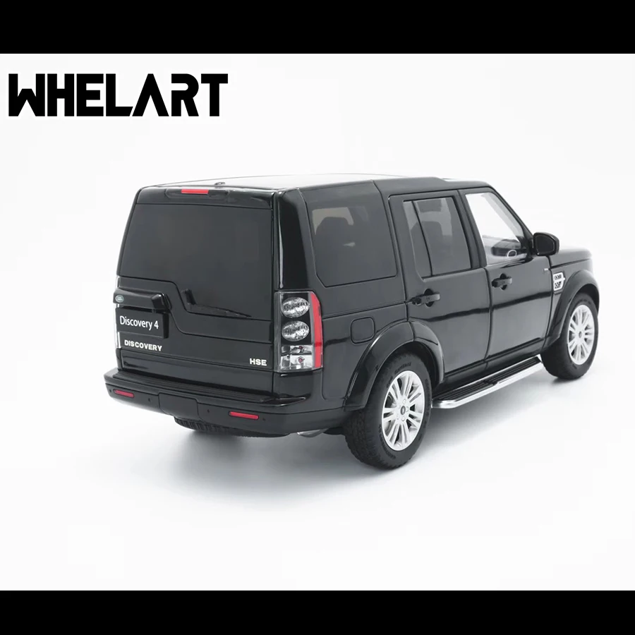 WHELART 1/18 2014 Land Rover Discovery 4 modelo fundido a presión negro verde Metal modelo de coche decoración estática colección de regalos de vacaciones