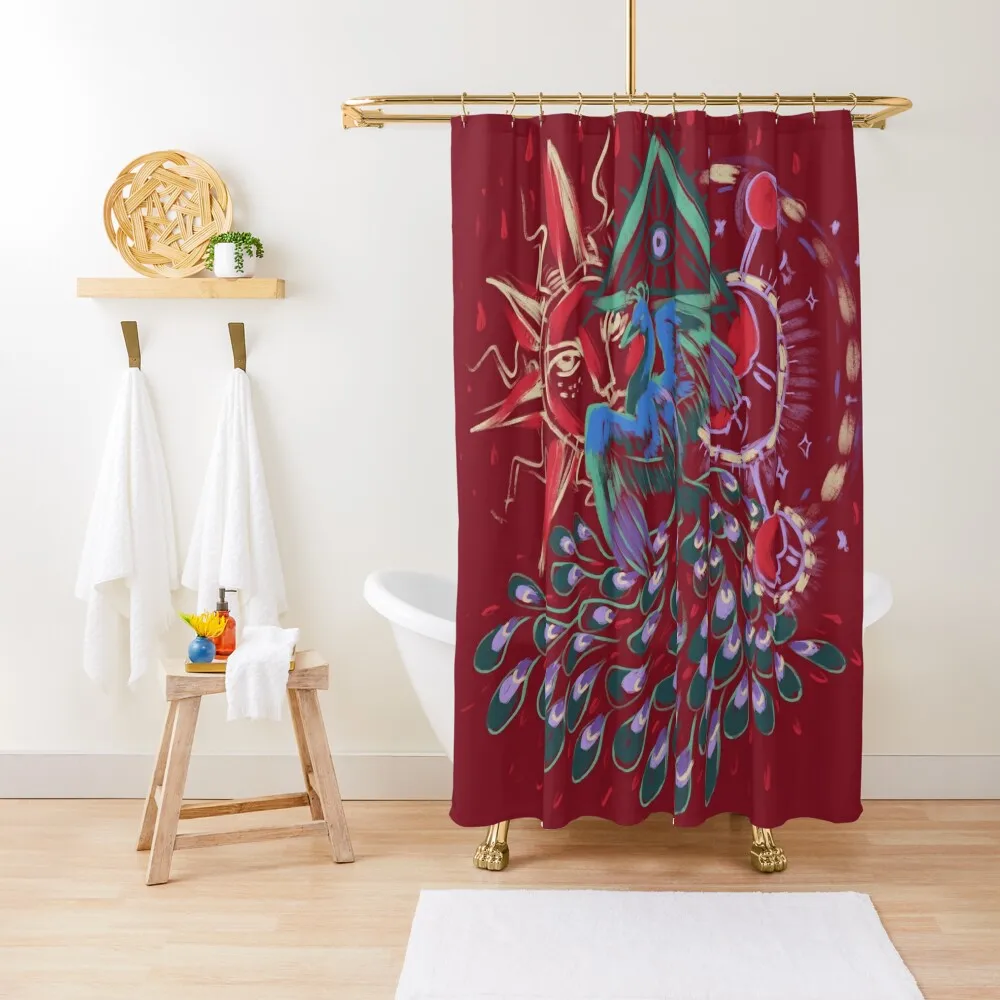 

Mollymauk Back of Coat Grunge Style Shower Curtain Shower Waterproof Shower Sets For Bathroom Bath Set Curtain