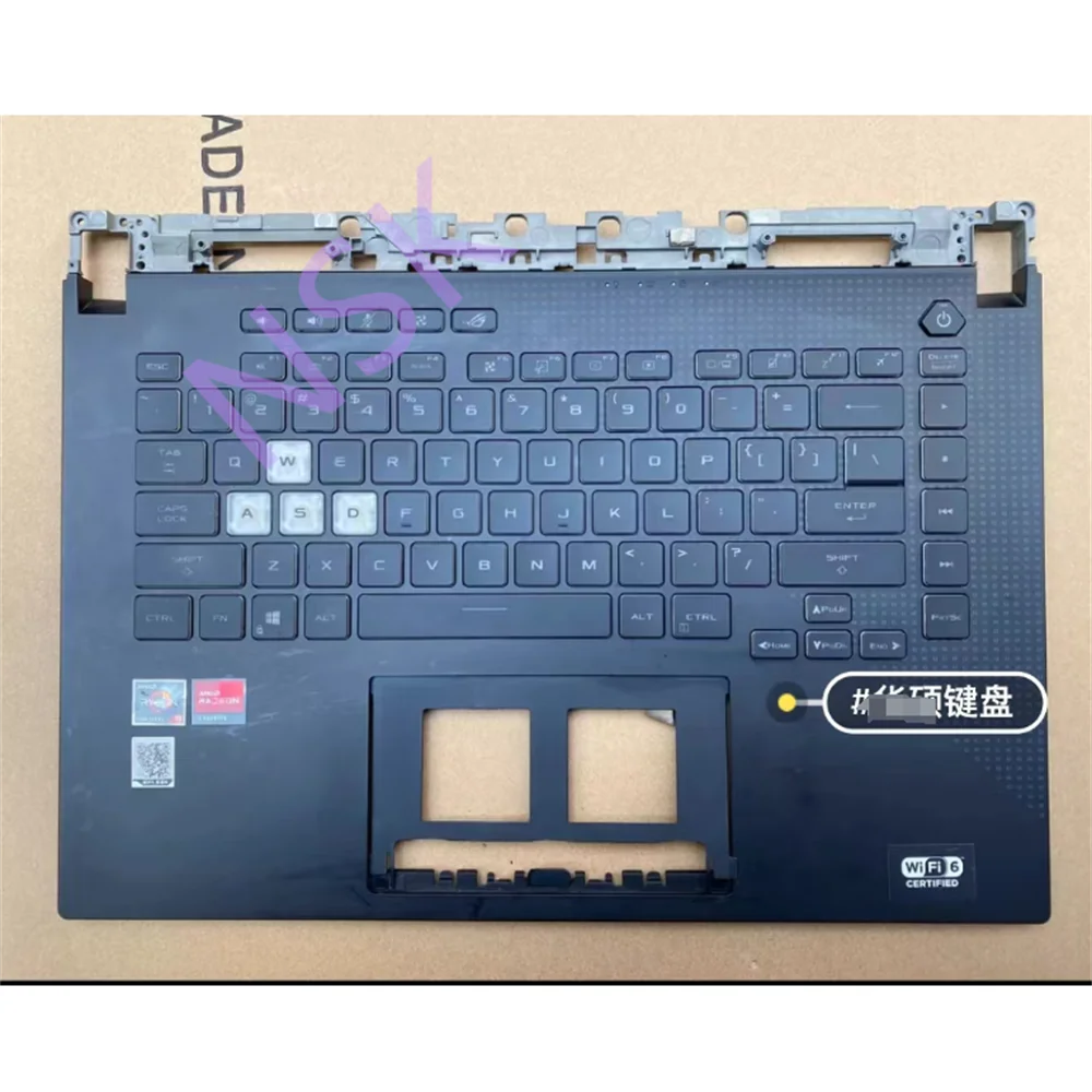 Original FOR ASUS ROG Moba 5R G513 Moba Xinrui 2021 G513Q Notebook Keyboard with C Case 100% NEW