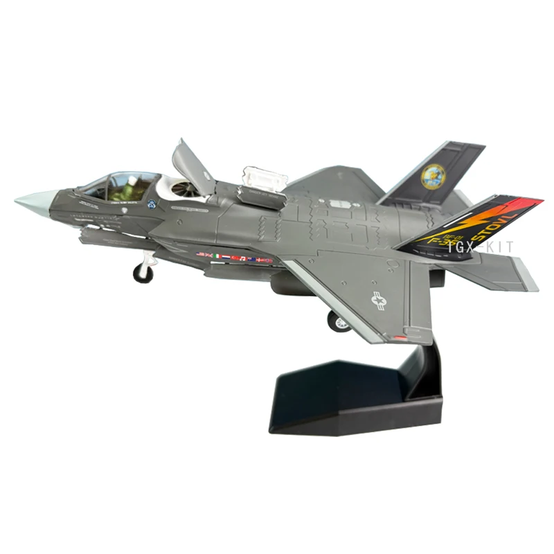 1:72 1/72 Scale US Army F-35 F-35B F35 Lightning II Joint Strike Jet Fighter Diecast Metal Plane Aircraft Model Children Toy