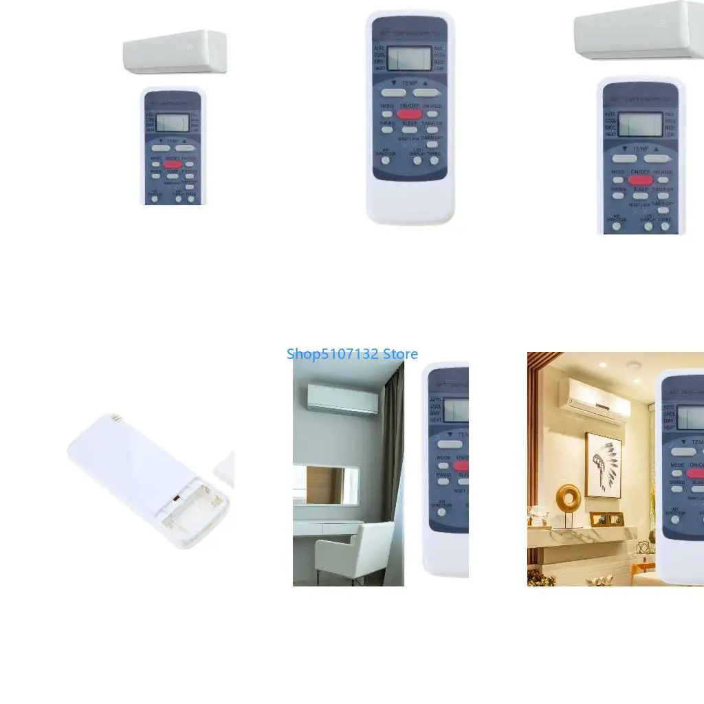87HD Quality Remote Control R51M/E Quick Responses No Programming Requires Simplify Your Air Conditioning Experiences