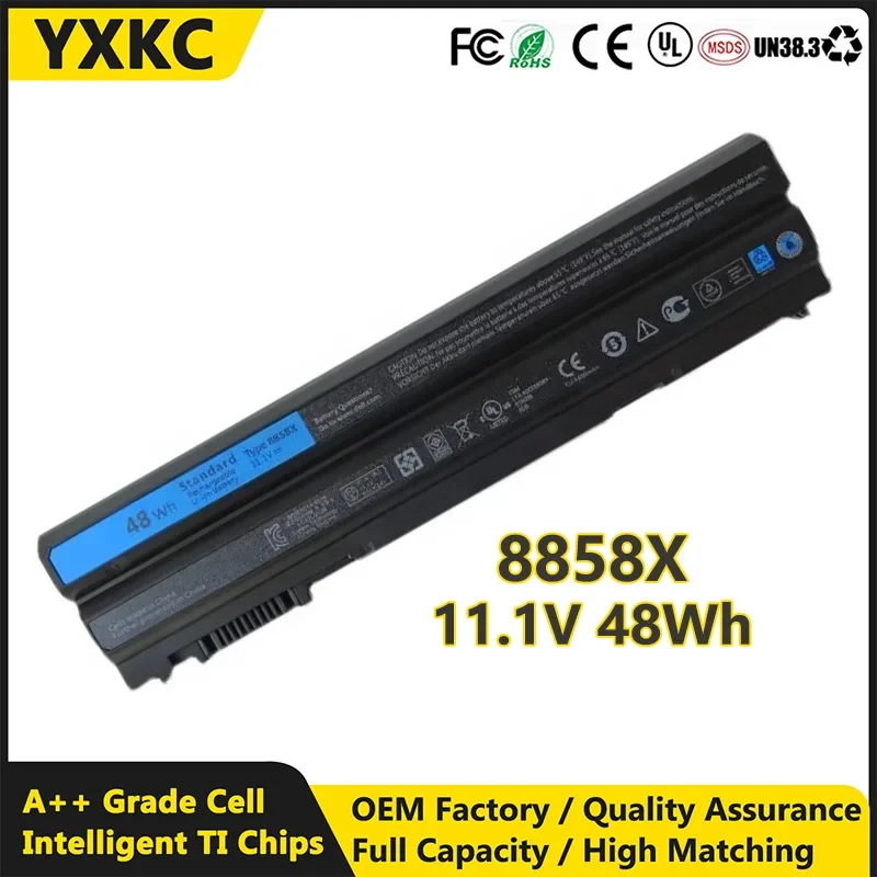 YXKC 11.1V 48Wh 8858X Laptop Battery Compatible with Dell Inspiron 14R 5420 15R 4420 7520 5520 5720 7720 E5420 E5430 E6420 E6430