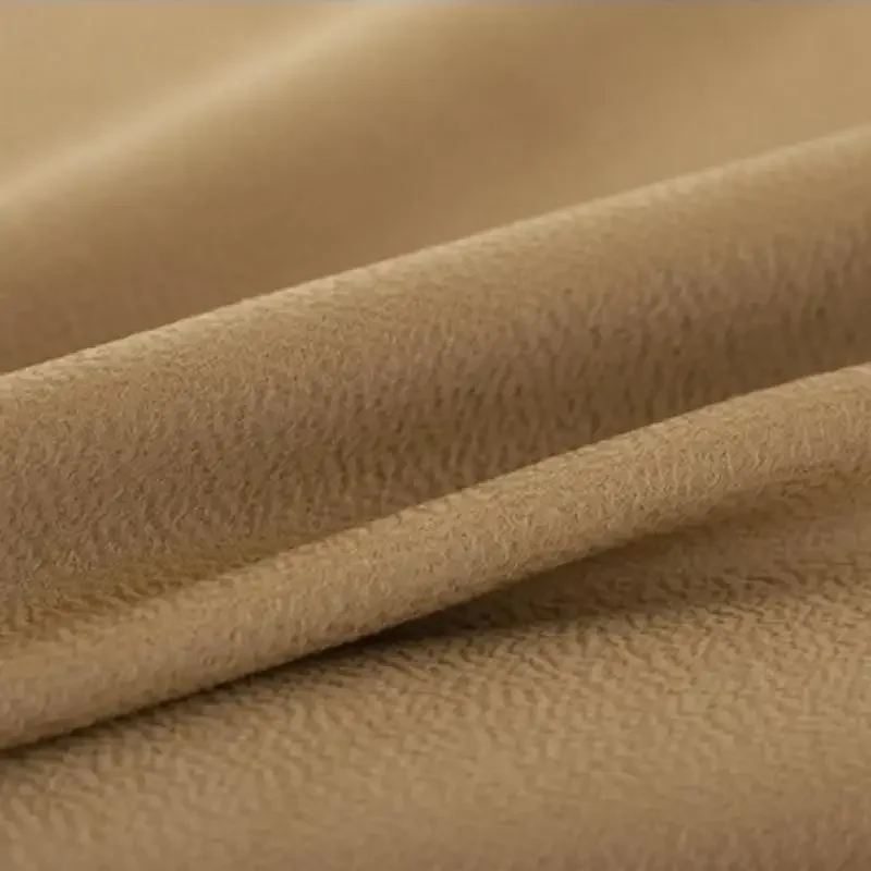 Pure Cashmere Double-sided Water Ripple Fabric Coat Woolen Fabric Autumn Winter Wholesale Cloth Per Meter for Sewing Diy Materi