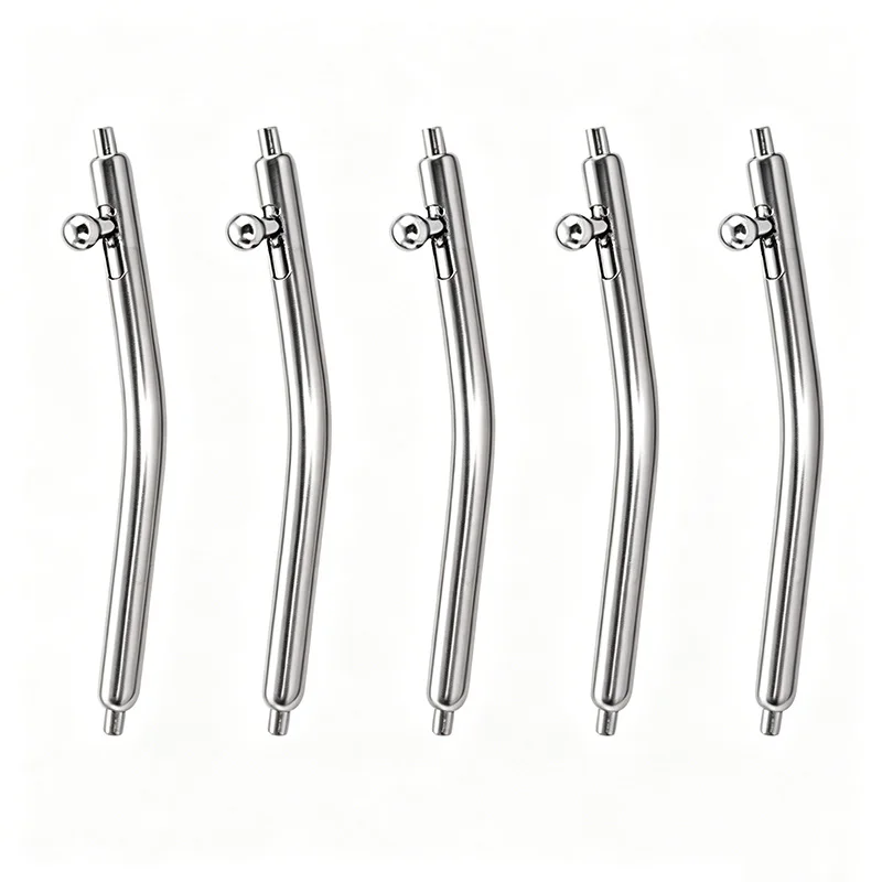 Dia 1.5MM Curved Quick Release Spring Bar Stainless Steel Fit 16mm 18mm 20mm 22mm 24mm 26mm Watch Strap Watch Bracelet Link Pins