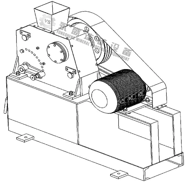 Мини-щелечковая дробилка PEF Лабораторное применение PEF-125x150 Малый размер для эффективных работы дробления