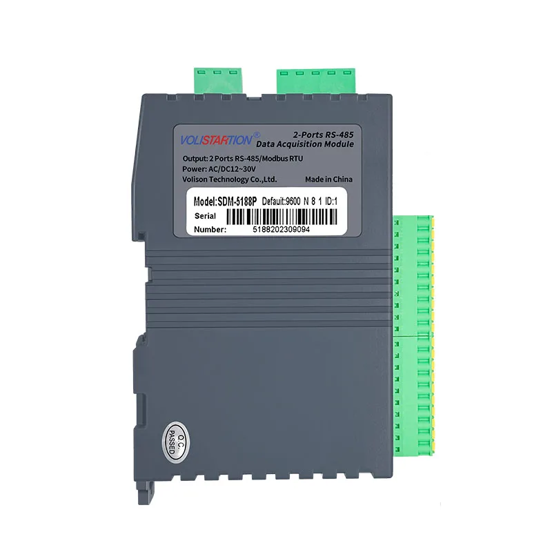 SDM-5x Series Remote I/O Modules with RS485 Modbus RTU Protocol