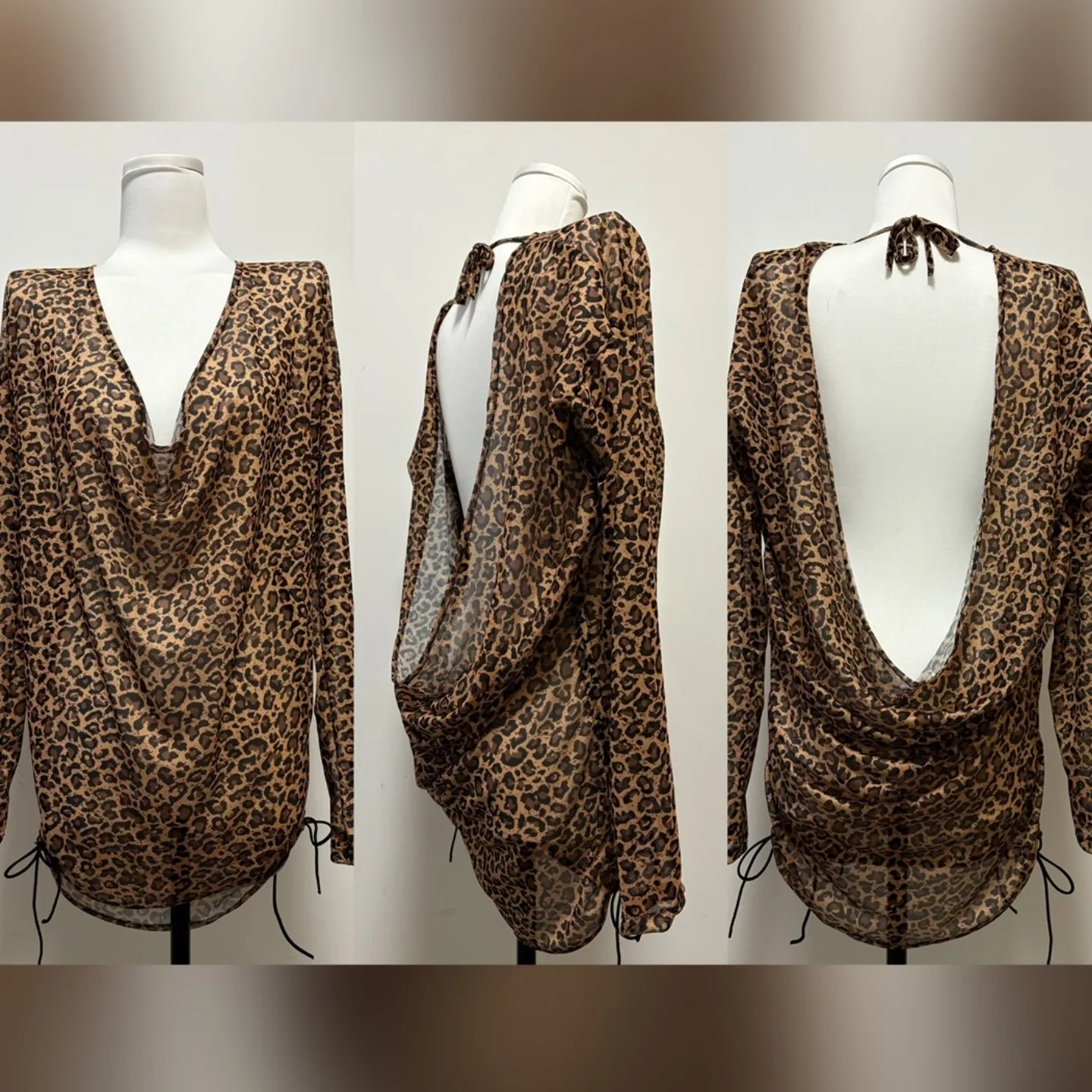 Tops de baile latino de leopardo, falda negra con borlas, ropa de práctica Sexy para mujer, traje de baile de Rumba, ropa de actuación latina para Club NV22318