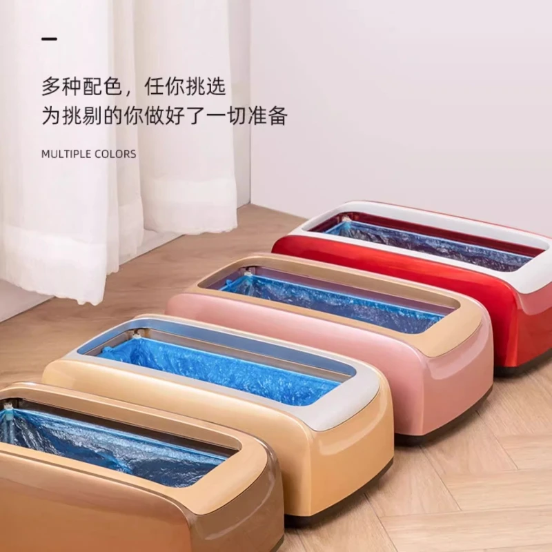 

Бытовая умная автоматическая машина для бахил — одноразовая, активируется по шагу для использования в помещении