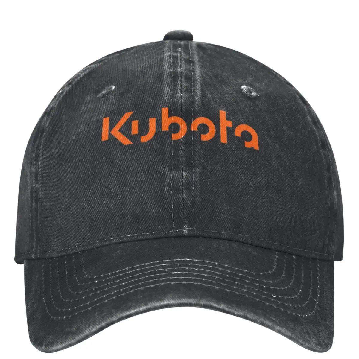 Kubota Denim Denim Baseball Cap Popular Logo Outdoor Sun Trucker Hat Spring Couple Women Casual Designer Snapback Cap