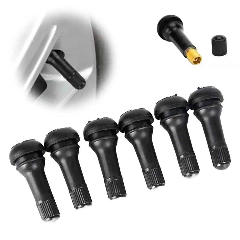 10 قطعة TR413 المطاط المفاجئة في صمام الإطارات ينبع قوي استبدال صمامات الإطارات ينبع لثقوب حافة لايحتاج على السيارات ، عربات الذهاب ، شاحنة #1