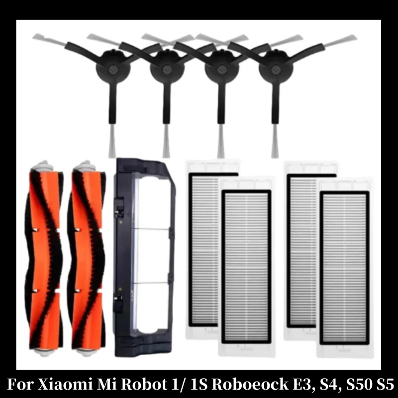 

Main Side Brush For Xiaomi Mi Robot 1/ 1S SDJQR01RR SDJQR02RR SDJQR03RR Roboeock E3, S4, S50 S5 Vacuum Cleaner