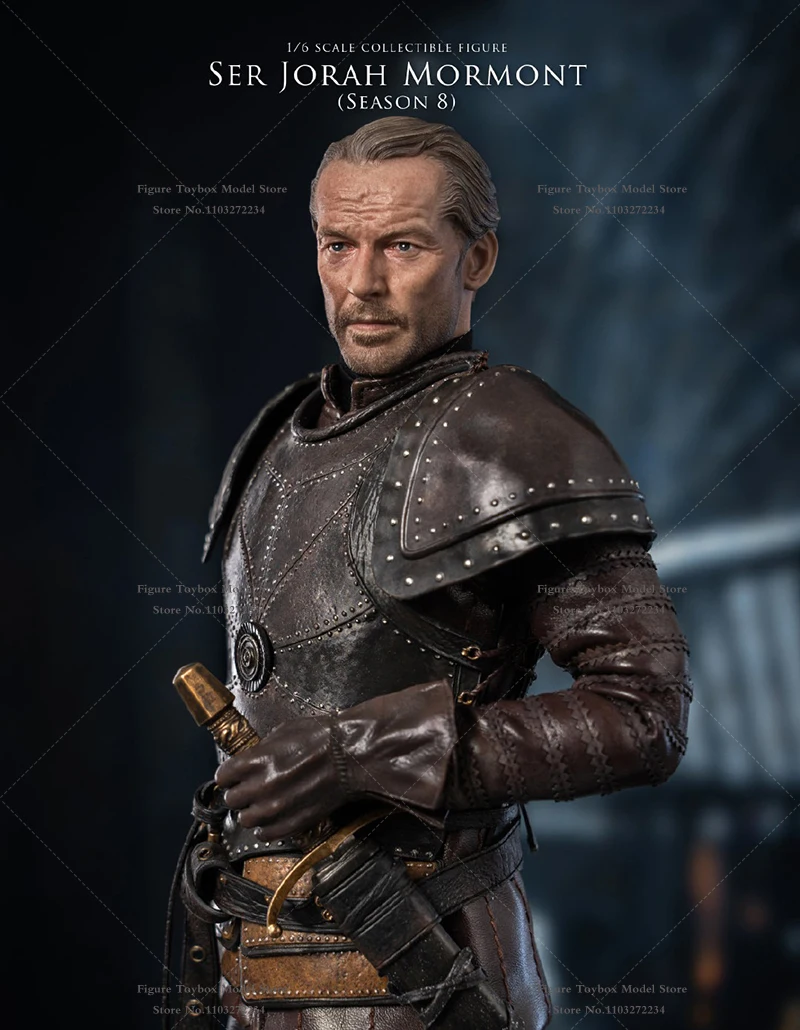 ThreeZero Z01431W0 1/6 Arya StarK Girl 3Z0141 Ser Jorah Mormant 3Z0106 Wild Tormund Fiction Movie Mini 12 "Figura de ação para presente