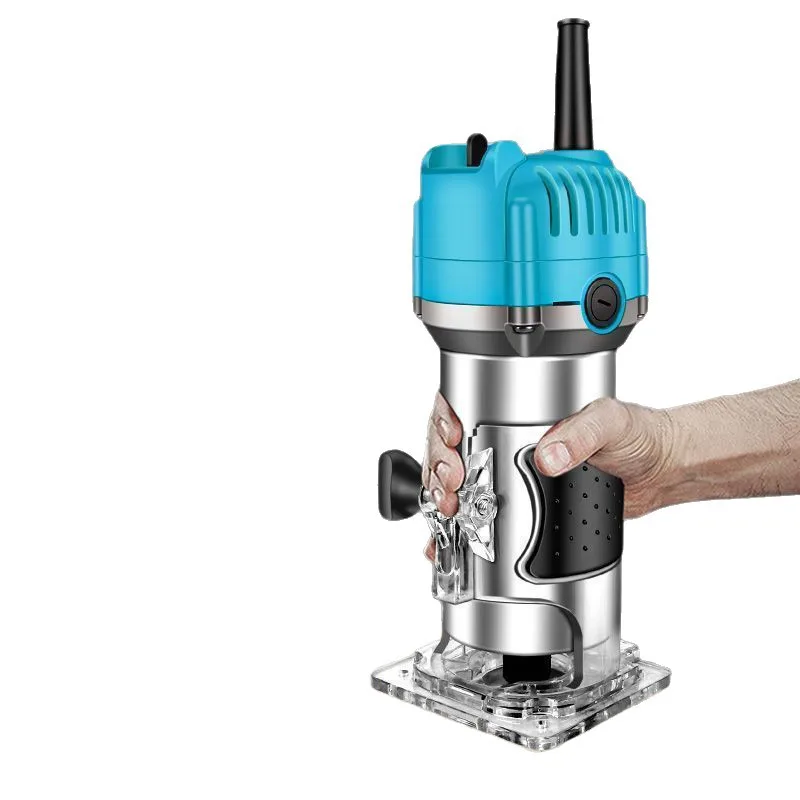 

Woodworking trimming machine Multifunctional slotting artifact Slotting machine Wood milling high power slotting