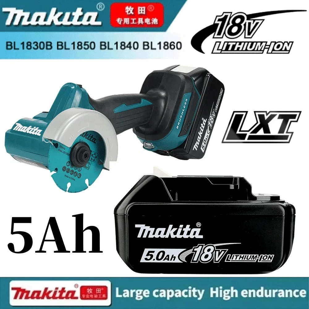 

Original Makita DMC300 li-ion Battery,for Makita 18V power tools DTW190 DTD156D DF487 DHP485 BL1860B Replacement Lithium battery