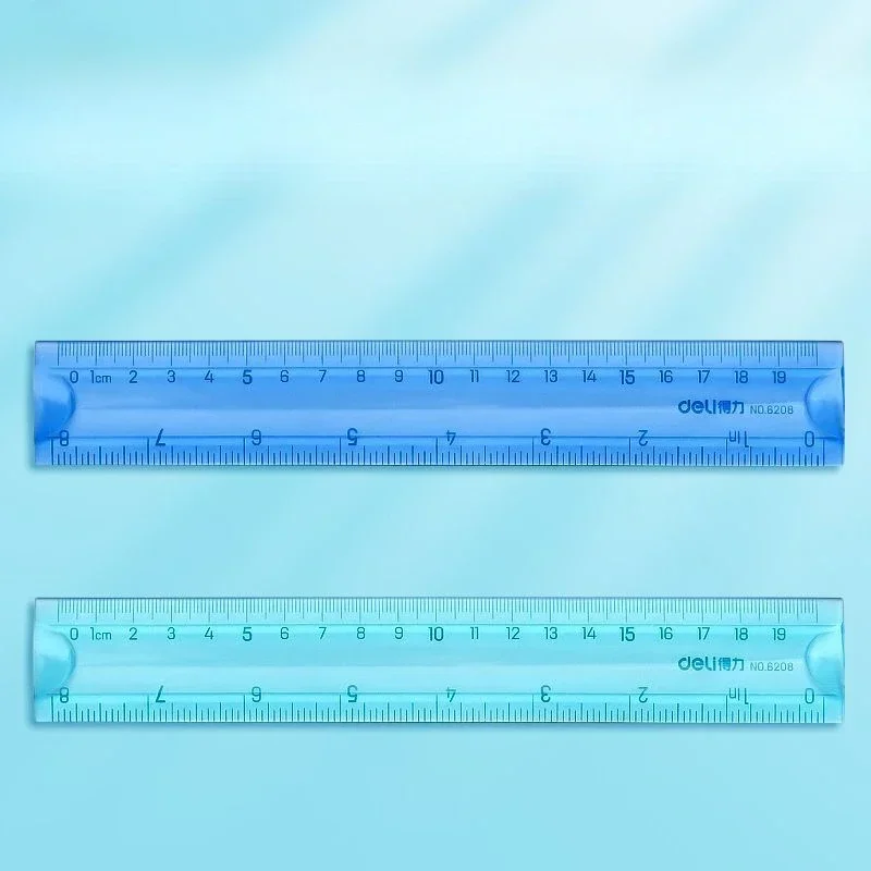 1PcStudent Stationery Soft Ruler Cute Color Ruler Flexible Ruler 20CM School Material Supplies School Supplies Kawaii Stationery