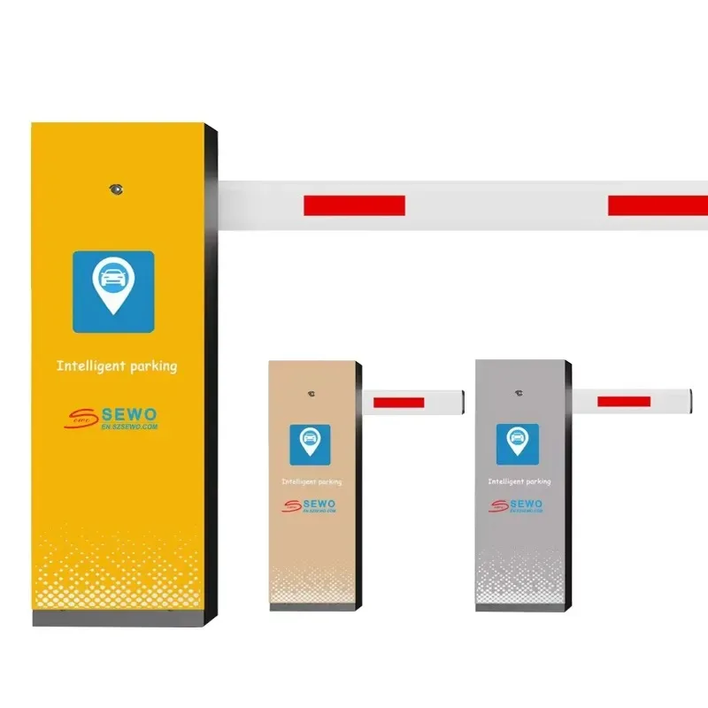 Hot Sale SEWO Automatic Boom Barrier for License Plate Recognition System Smart Parking Management DC 24V Brushless Traffic