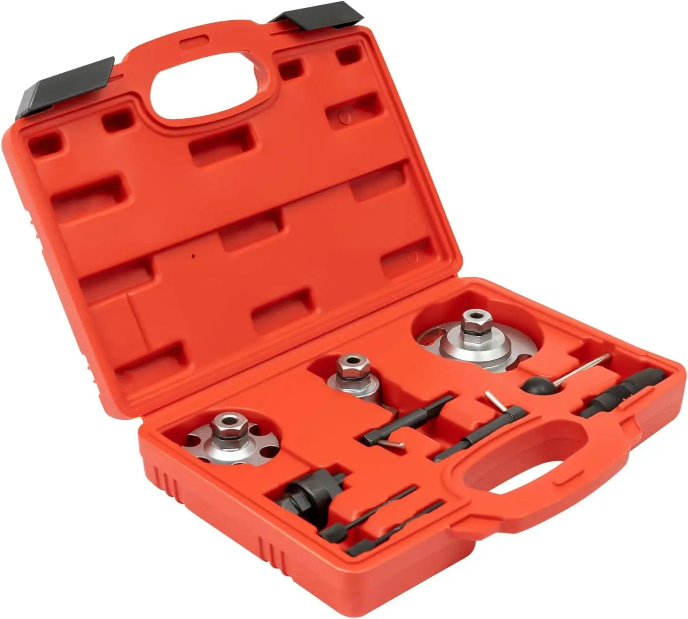 

Engine Timing Tool Kit Fit for VW Audi 2.7 3.0 V6 TDI Diesel Engine, Camshaft Alignment Locking Timing Tool w/ Carrying Case