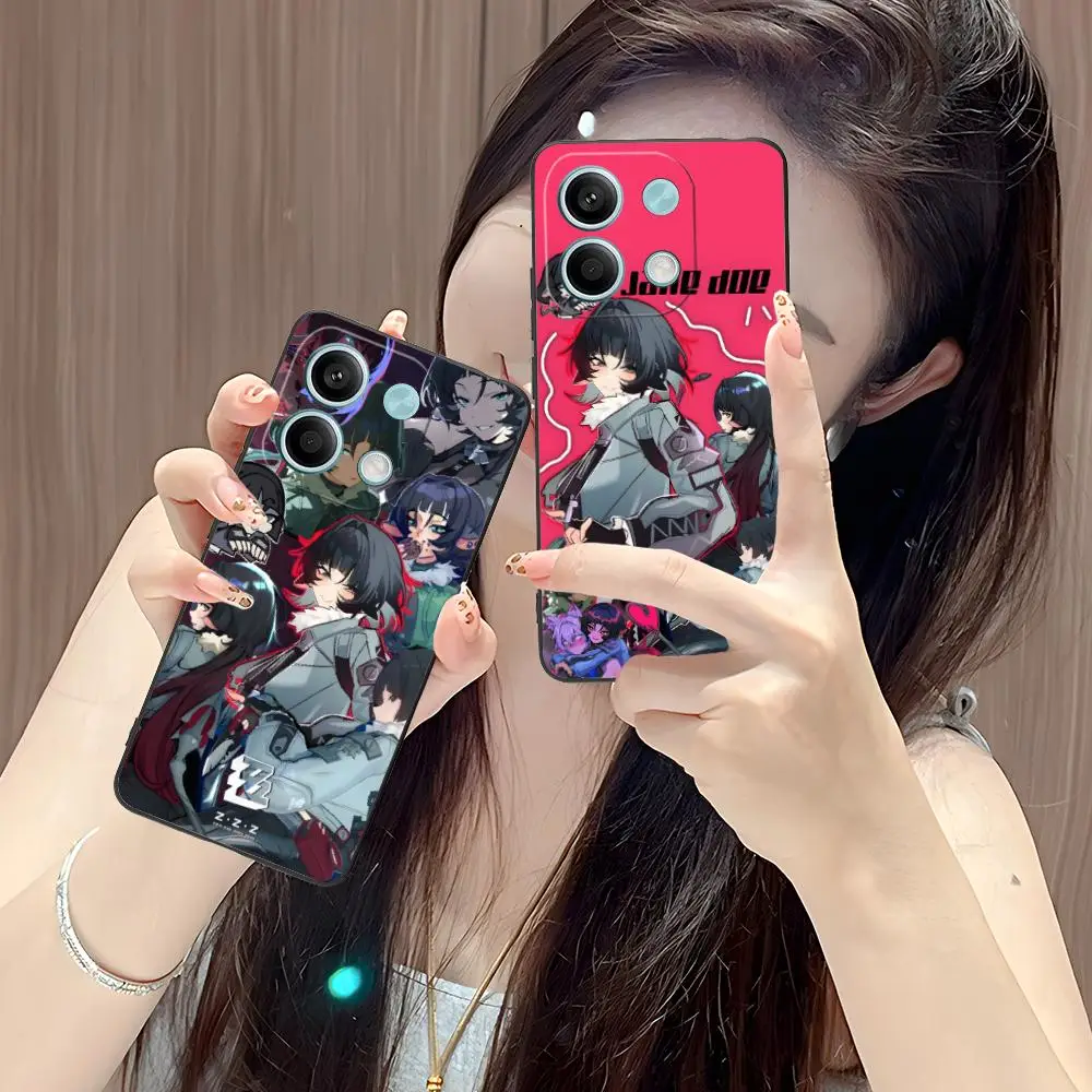 

Чехол для телефона Zenless Zone Zero Jane Doe для POCO M6 M5 M4 M3 X7 X6 X5 X4 X3 F6 F5 F4 Pro GT 5G с цветной печатью, защитная роскошная