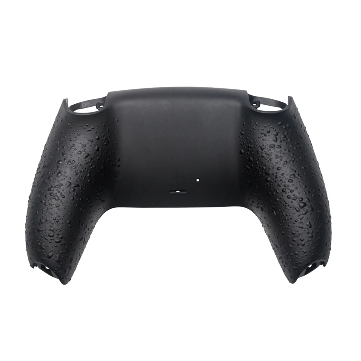 B02B-Bottom Back Shell Rutschfestes hinteres Gehäuse Game Improvement Ersatzteile für PS5-Controller Schwarz