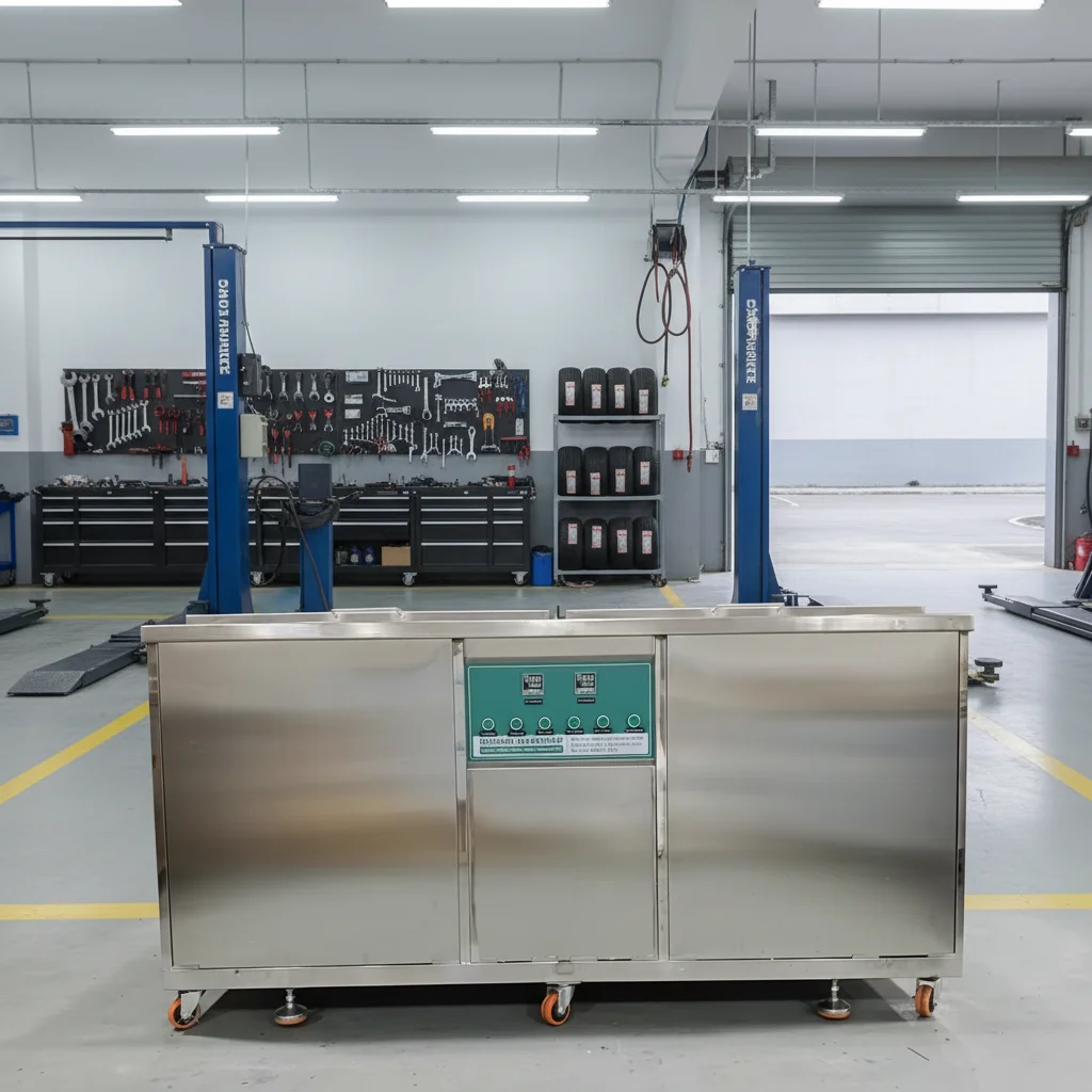 New Electric Industrial Ultrasonic Cleaning Machine Effective for Automotive Cylinders Oil Carbon Removal