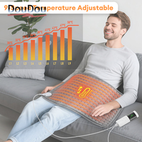 30X60cm NEW 9 Level 4 Mode Timer Electric Heating Pad Blanket Hot Heated Pad for Abdomen Shoulder Knee Legs Winter Warm Washable